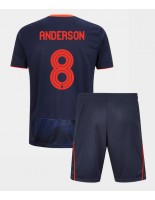 Nottingham Forest Elliot Anderson #8 Kolmaspaita Lasten 2025-26 Lyhythihainen (+ shortsit)